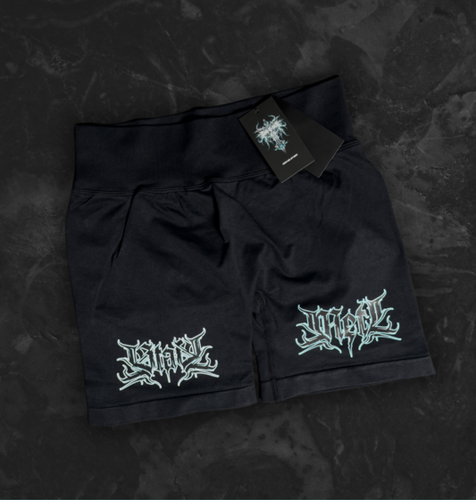 stay metl scrunch shorts