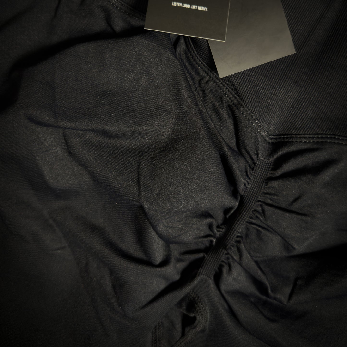 stay metl scrunch shorts — pink