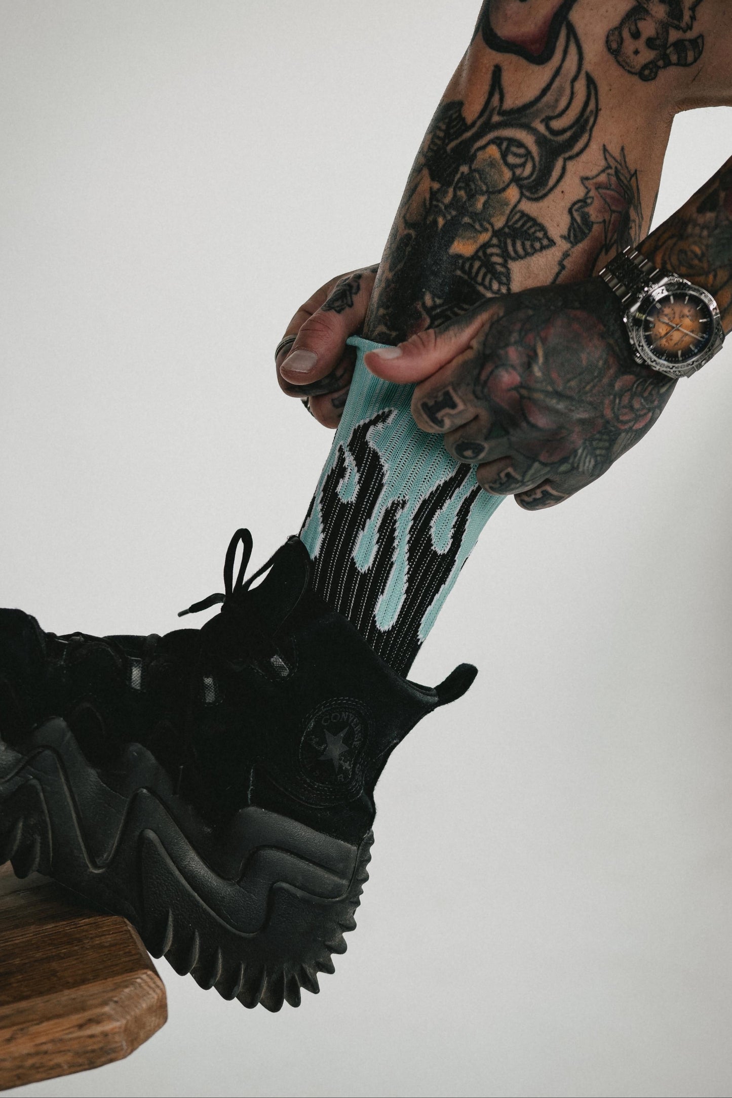 flame edit sports socks