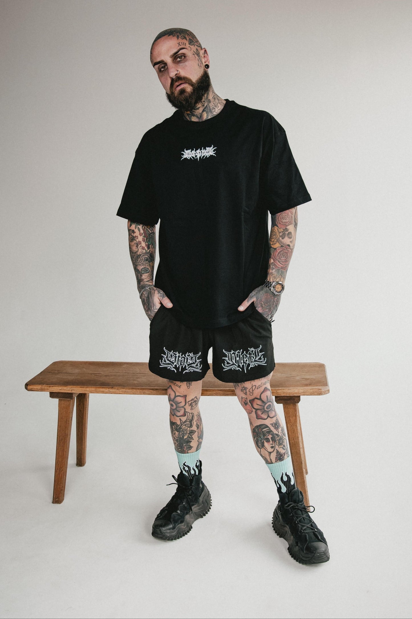 stay metl sports shorts
