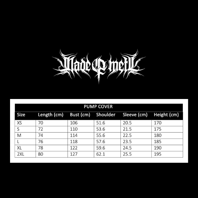 stay metl heavyweight pump cover